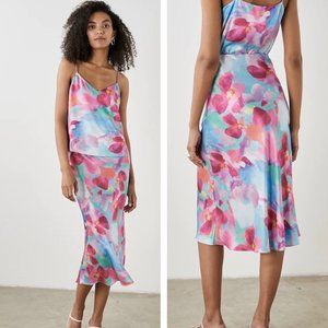 Rails Anya Slip Skirt - Lei Floral Print - Women's Size XS
